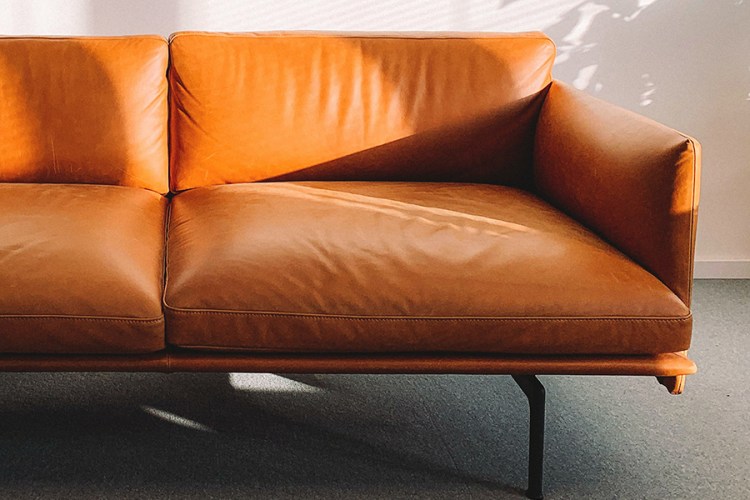 soft leather sofa